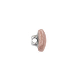 Mood Exclusive Blush Silk Covered Button - 18L/11.5mm