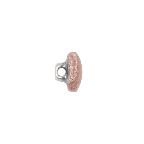 Mood Exclusive Blush Silk Covered Button - 18L/11.5mm