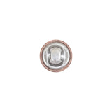 Mood Exclusive Blush Silk Covered Button - 18L/11.5mm