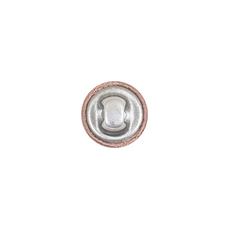 Mood Exclusive Blush Silk Covered Button - 18L/11.5mm