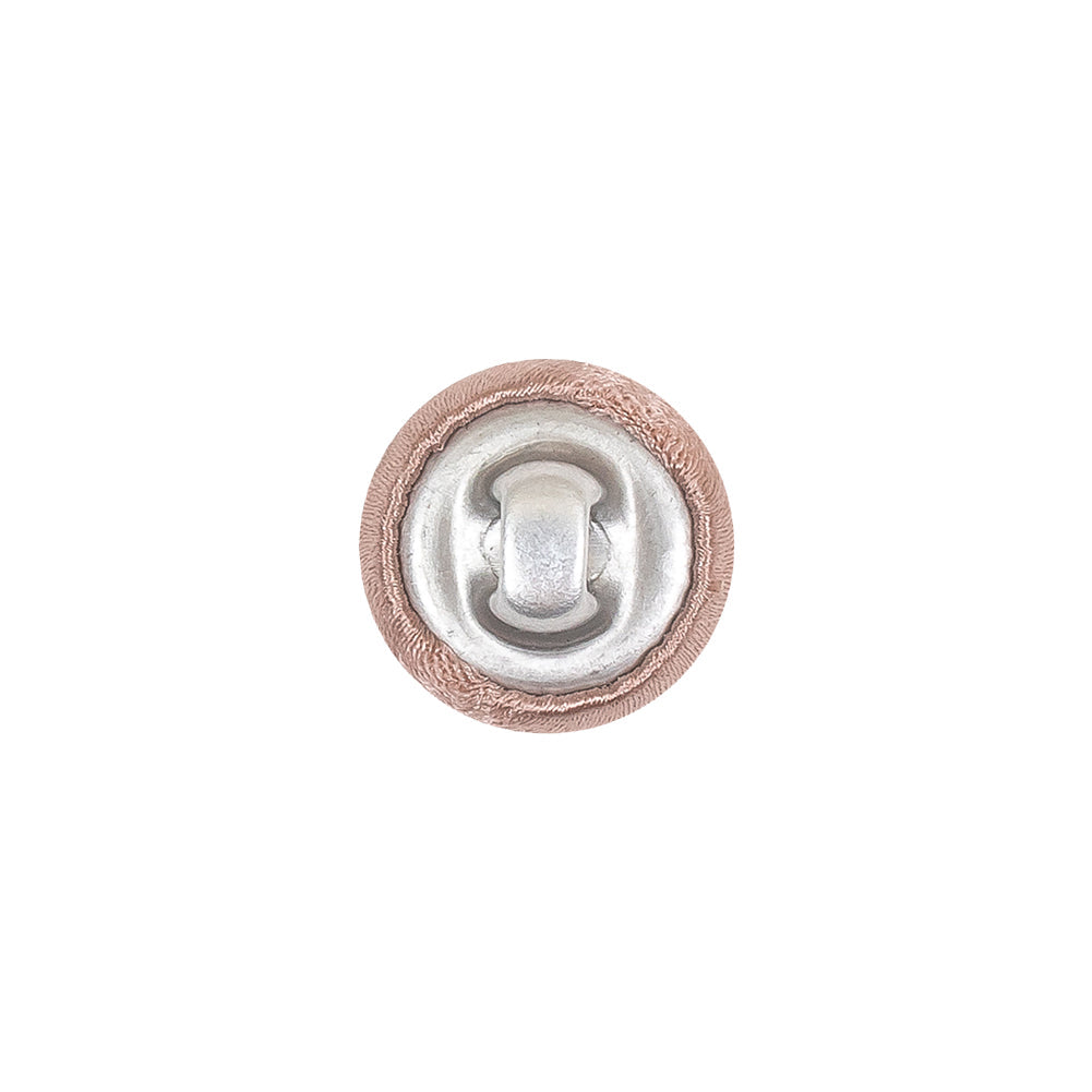 Mood Exclusive Blush Silk Covered Button - 20L/12.5mm