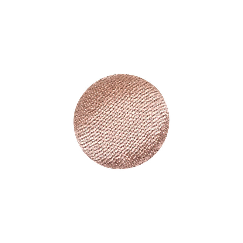 Mood Exclusive Blush Silk Covered Button - 24L/15mm