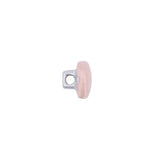 Mood Exclusive Veiled Rose Silk Covered Button - 16L/10mm