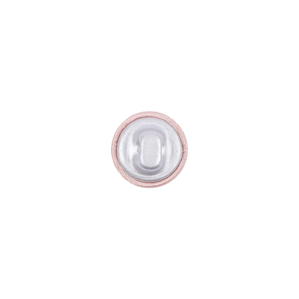 Mood Exclusive Veiled Rose Silk Covered Button - 16L/10mm