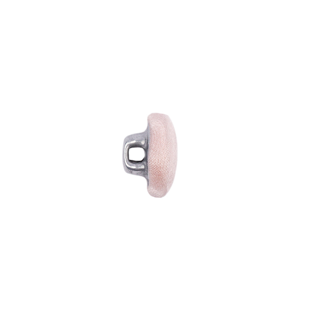 Mood Exclusive Veiled Rose Silk Covered Button - 18L/11.5mm