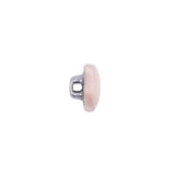 Mood Exclusive Veiled Rose Silk Covered Button - 18L/11.5mm