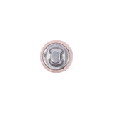 Mood Exclusive Veiled Rose Silk Covered Button - 18L/11.5mm