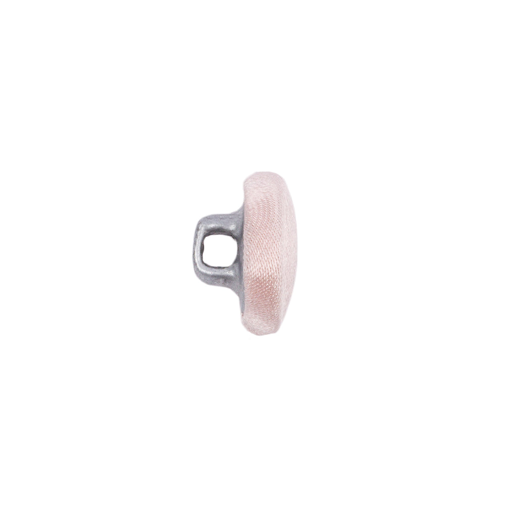 Mood Exclusive Veiled Rose Silk Covered Button - 20L/12.5mm