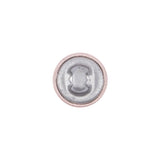 Mood Exclusive Veiled Rose Silk Covered Button - 20L/12.5mm