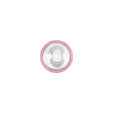 Mood Exclusive Candy Pink Silk Covered Button - 18L/11.5mm