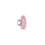 Mood Exclusive Candy Pink Silk Covered Button - 20L/12.5mm