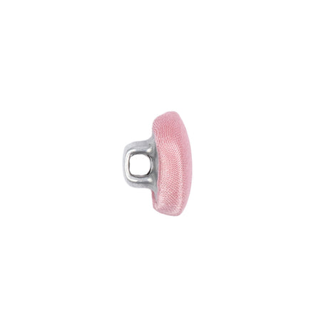 Mood Exclusive Candy Pink Silk Covered Button - 20L/12.5mm