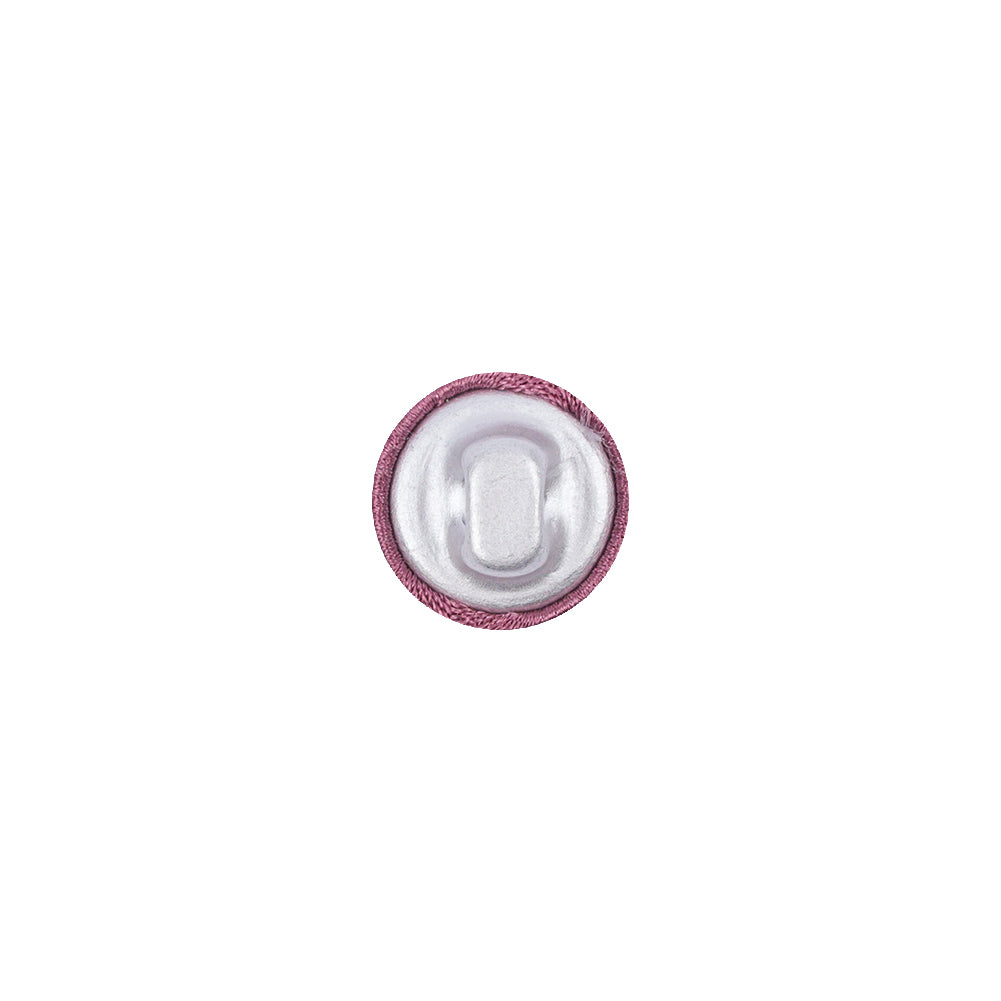 Mood Exclusive Crushed Berry Silk Covered Button - 16L/10mm