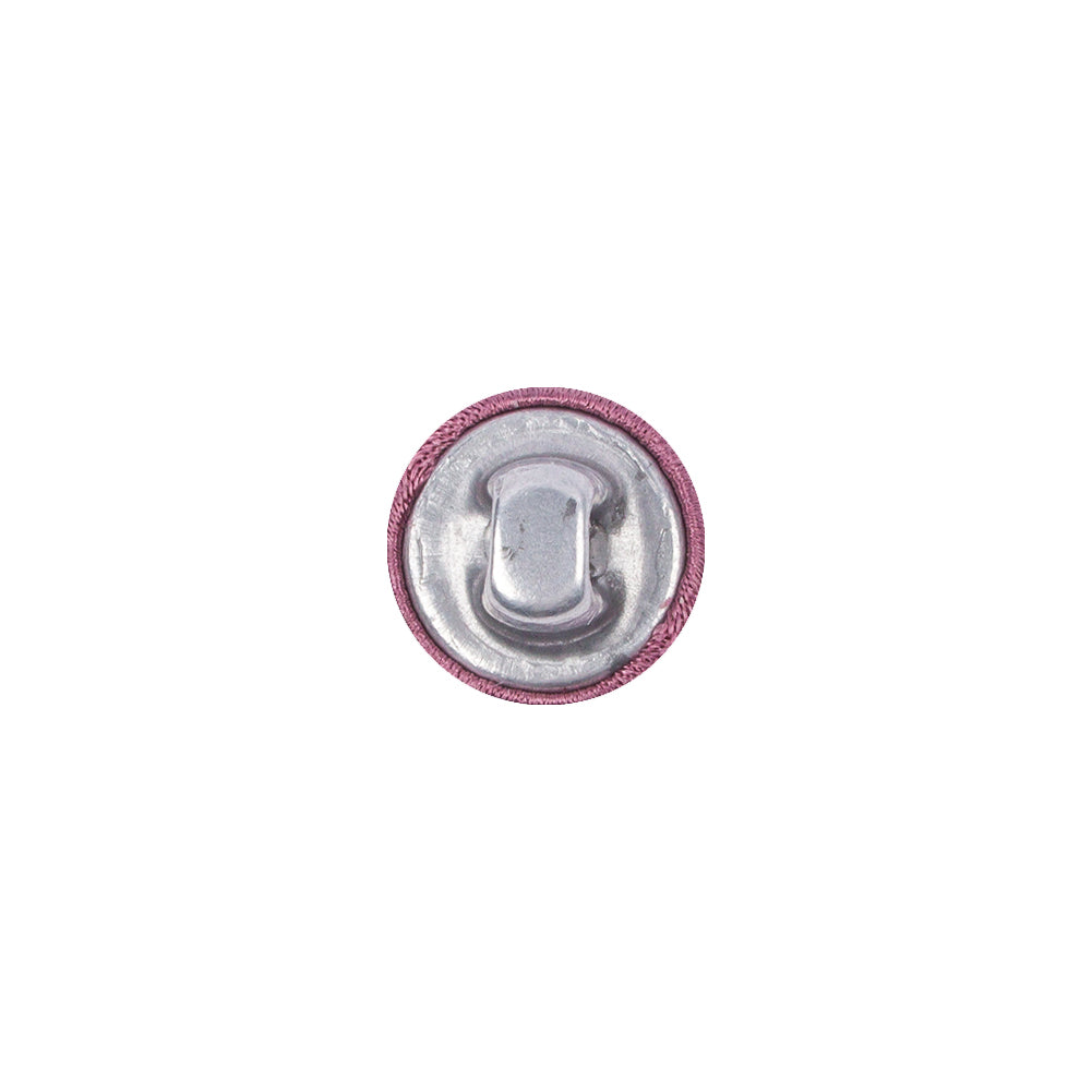Mood Exclusive Crushed Berry Silk Covered Button - 18L/11.5mm