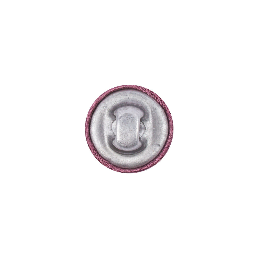 Mood Exclusive Crushed Berry Silk Covered Button - 20L/12.5mm