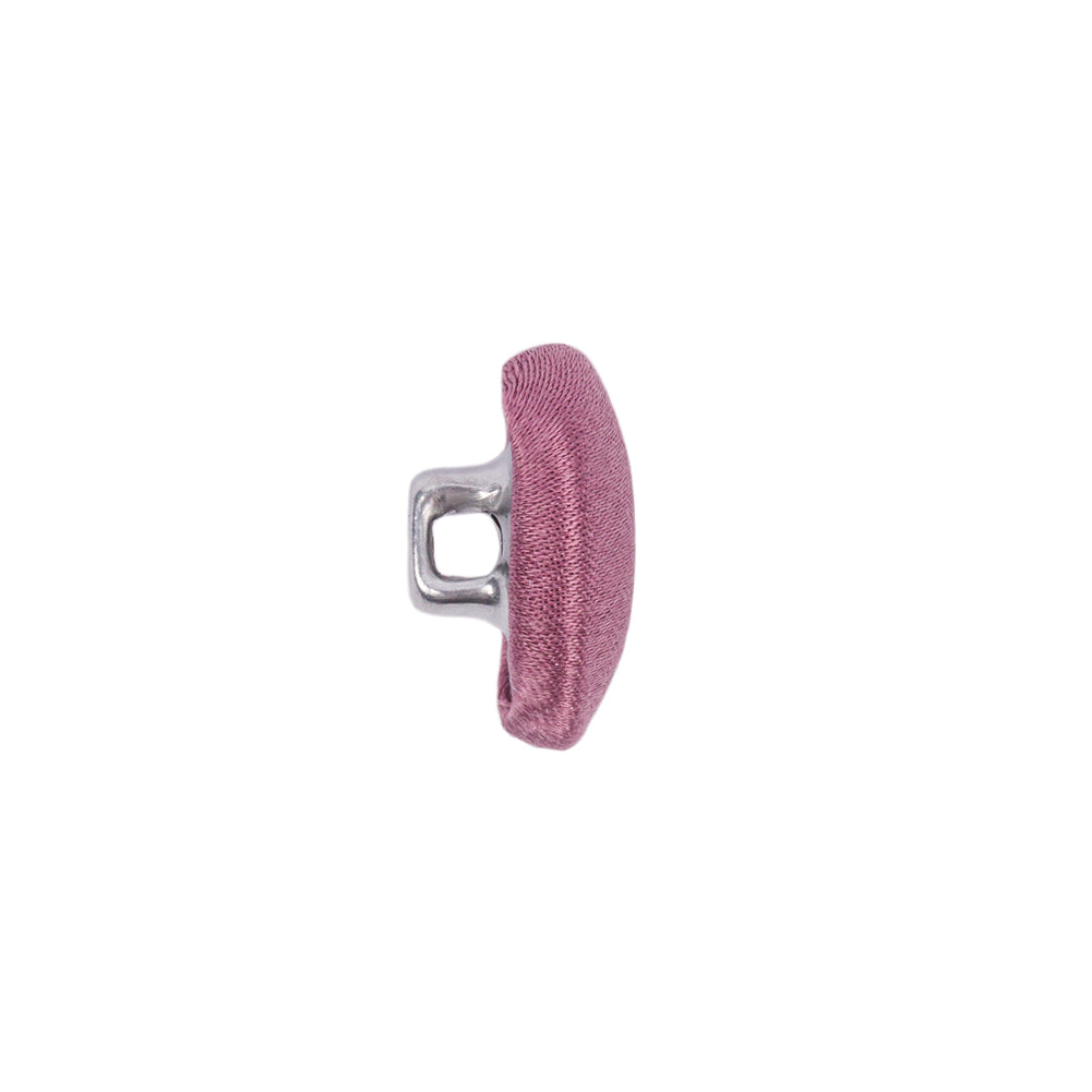 Mood Exclusive Crushed Berry Silk Covered Button - 24L/15mm