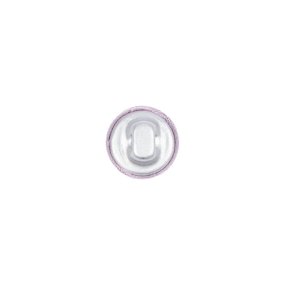 Mood Exclusive Lavender Fog Silk Covered Button - 16L/10mm
