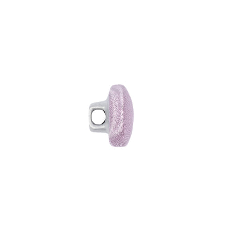Mood Exclusive Lavender Fog Silk Covered Button - 18L/11.5mm
