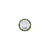 Mood Exclusive Pesto Silk Covered Button - 16L/10mm