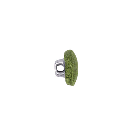 Mood Exclusive Pesto Silk Covered Button - 18L/11.5mm