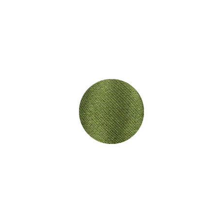 Mood Exclusive Pesto Silk Covered Button - 18L/11.5mm