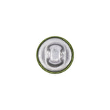 Mood Exclusive Pesto Silk Covered Button - 20L/12.5mm
