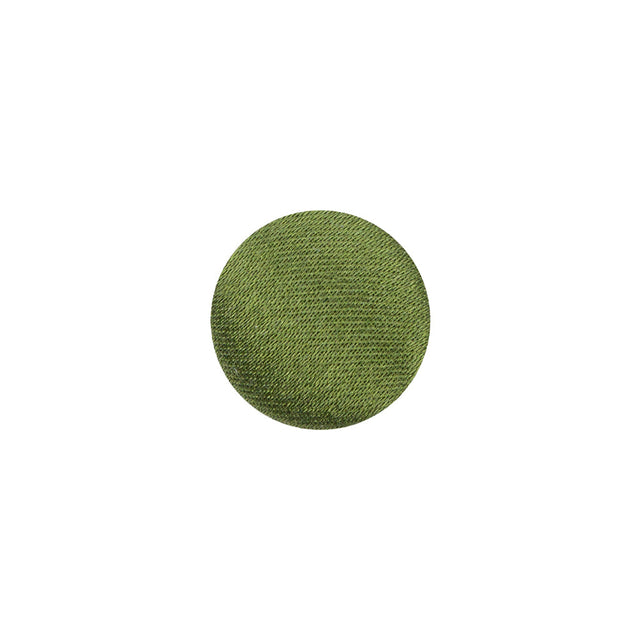 Mood Exclusive Pesto Silk Covered Button - 20L/12.5mm