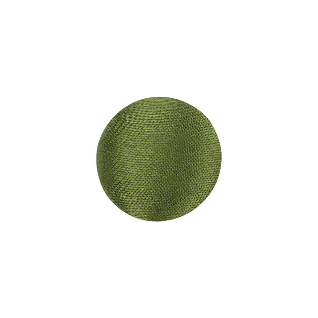 Mood Exclusive Pesto Silk Covered Button - 24L/15mm