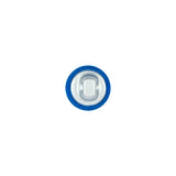 Mood Exclusive Princess Blue Silk Covered Button - 16L/10mm