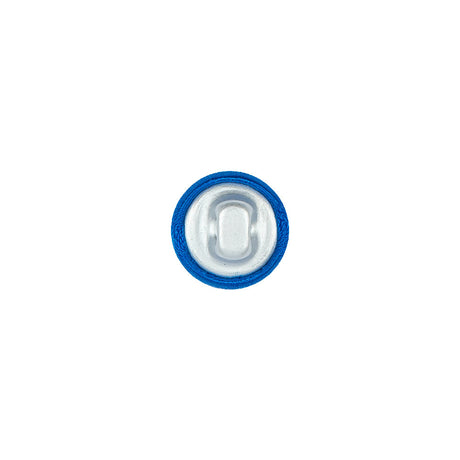 Mood Exclusive Princess Blue Silk Covered Button - 16L/10mm