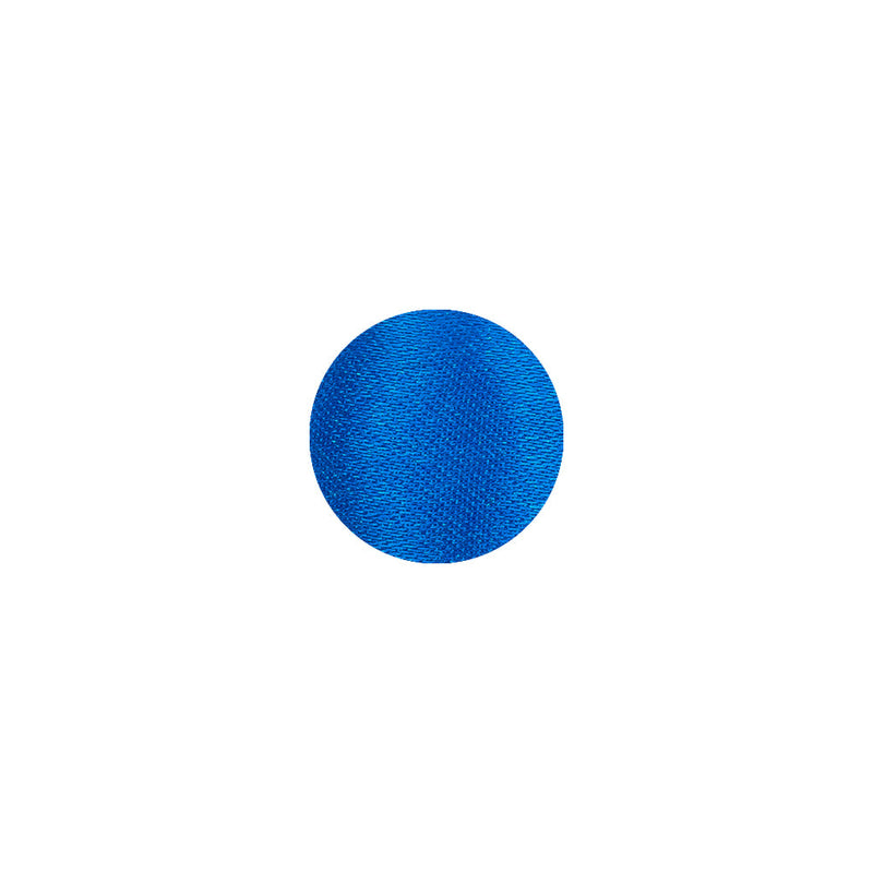 Mood Exclusive Princess Blue Silk Covered Button - 18L/11.5mm
