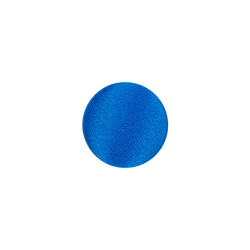 Mood Exclusive Princess Blue Silk Covered Button - 20L/12.5mm