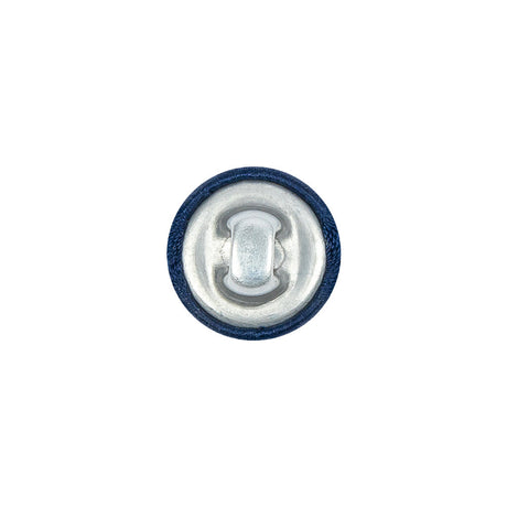 Mood Exclusive Estate Blue Silk Covered Button - 20L/12.5mm