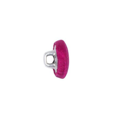 Mood Exclusive Magenta Haze Silk Covered Button - 20L/12.5mm