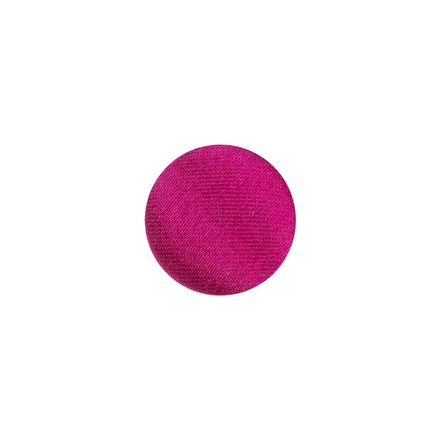 Mood Exclusive Magenta Haze Silk Covered Button - 20L/12.5mm