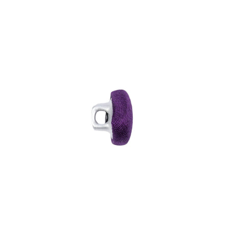 Mood Exclusive Majesty Purple Silk Covered Button - 16L/10mm