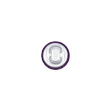 Mood Exclusive Majesty Purple Silk Covered Button - 16L/10mm