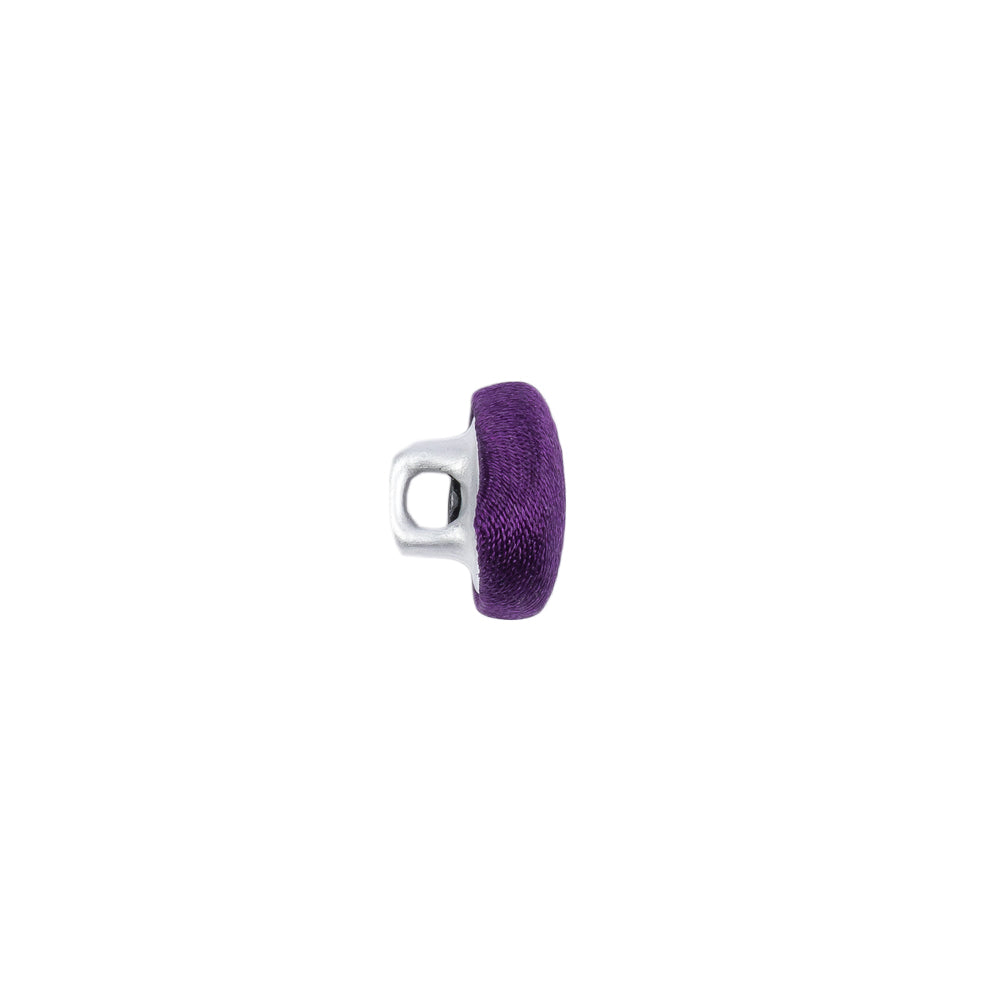 Mood Exclusive Majesty Purple Silk Covered Button - 16L/10mm