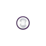 Mood Exclusive Majesty Purple Silk Covered Button - 18L/11.5mm