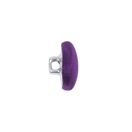 Mood Exclusive Majesty Purple Silk Covered Button - 24L/15mm