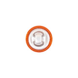Mood Exclusive Burnt Orange Silk Covered Button - 20L/12.5mm