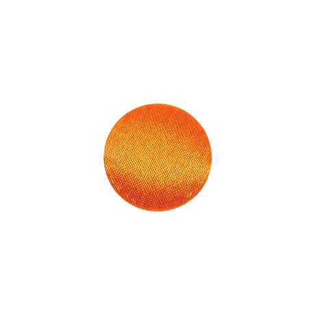 Mood Exclusive Burnt Orange Silk Covered Button - 20L/12.5mm