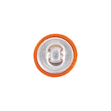 Mood Exclusive Burnt Orange Silk Covered Button - 24L/15mm