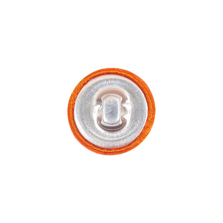 Mood Exclusive Burnt Orange Silk Covered Button - 24L/15mm