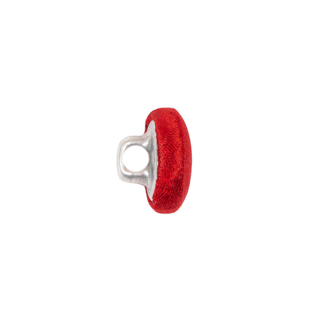 Mood Exclusive Red Silk Covered Button - 20L/12.5mm