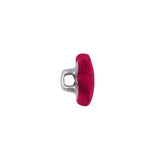 Mood Exclusive Chili Pepper Silk Covered Button - 20L/12.5mm