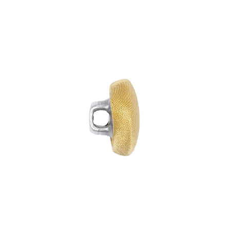 Mood Exclusive Gold Silk Covered Button - 20L/12.5mm