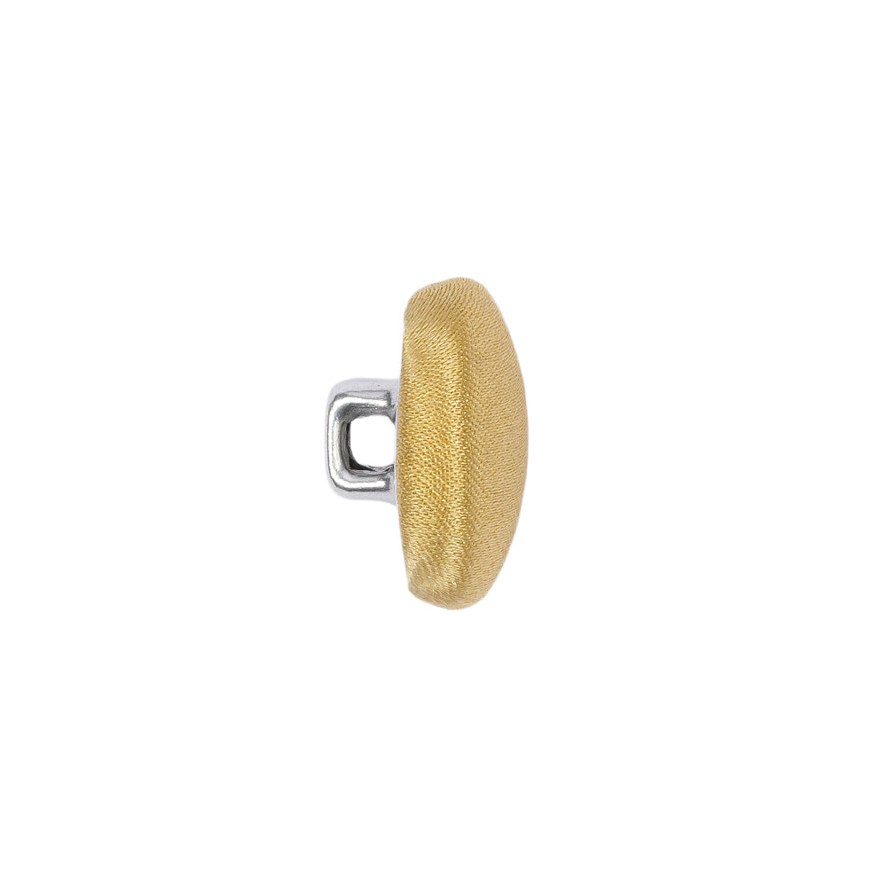 Mood Exclusive Gold Silk Covered Button - 24L/15mm