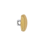 Mood Exclusive Gold Silk Covered Button - 24L/15mm