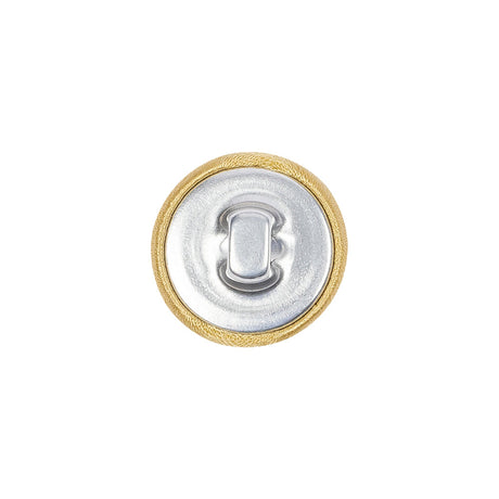 Mood Exclusive Gold Silk Covered Button - 24L/15mm